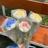 Tulip Crochet Flowers Handmade