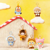 GENUINE POP MART POP BEAN Fluffy & Cozy Series Plush Pendant Blind Box