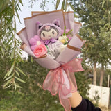 Sanrio Kuromi Cinnamoroll My Melody Hello Kitty Plush Bouquet