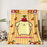 Sanrio PomPomPurin Fleece Throw Blanket