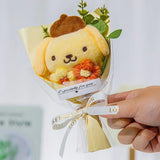 Sanrio Kuromi Cinnamoroll PomPomPurin My Melody Handmade Plush Bouquet