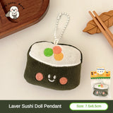 Japanese Cute Food Plush Pendant Sushi Keychain