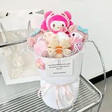 2026 Sanrio Hello Kitty My Melody Kawaii Plush Bouquet