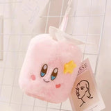 Star Kirby Plush Tissue Box Storage Pink Holder Case Home Decoration