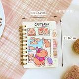 Capybara Kawaii Stationery Ringbound Notebook