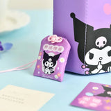 Omamori Keychain Embroidery Japanese Style Lucky Charm Bag Pendant