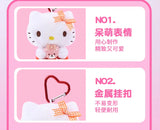 Sanrio Hello Kitty Kuromi Melody Pochacco Cinnamoroll Plush Pendant Keychain
