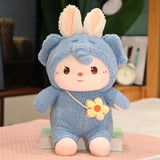 Rabbit Cosplaying Pig, Elephant, Sheep Plush Stuffed Animal Toy 30-70cm