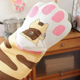 Cat Paw Oven Gloves Tiger Stripes