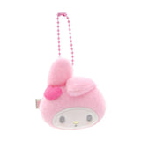 Sanrio My Melody Plush Keychain Hair Clip 2-in-1 Pendant