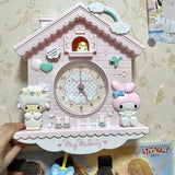 Sanrio Little Twin Stars My Melody Cinnamoroll PomPomPurin Hello Kitty Wall Clock