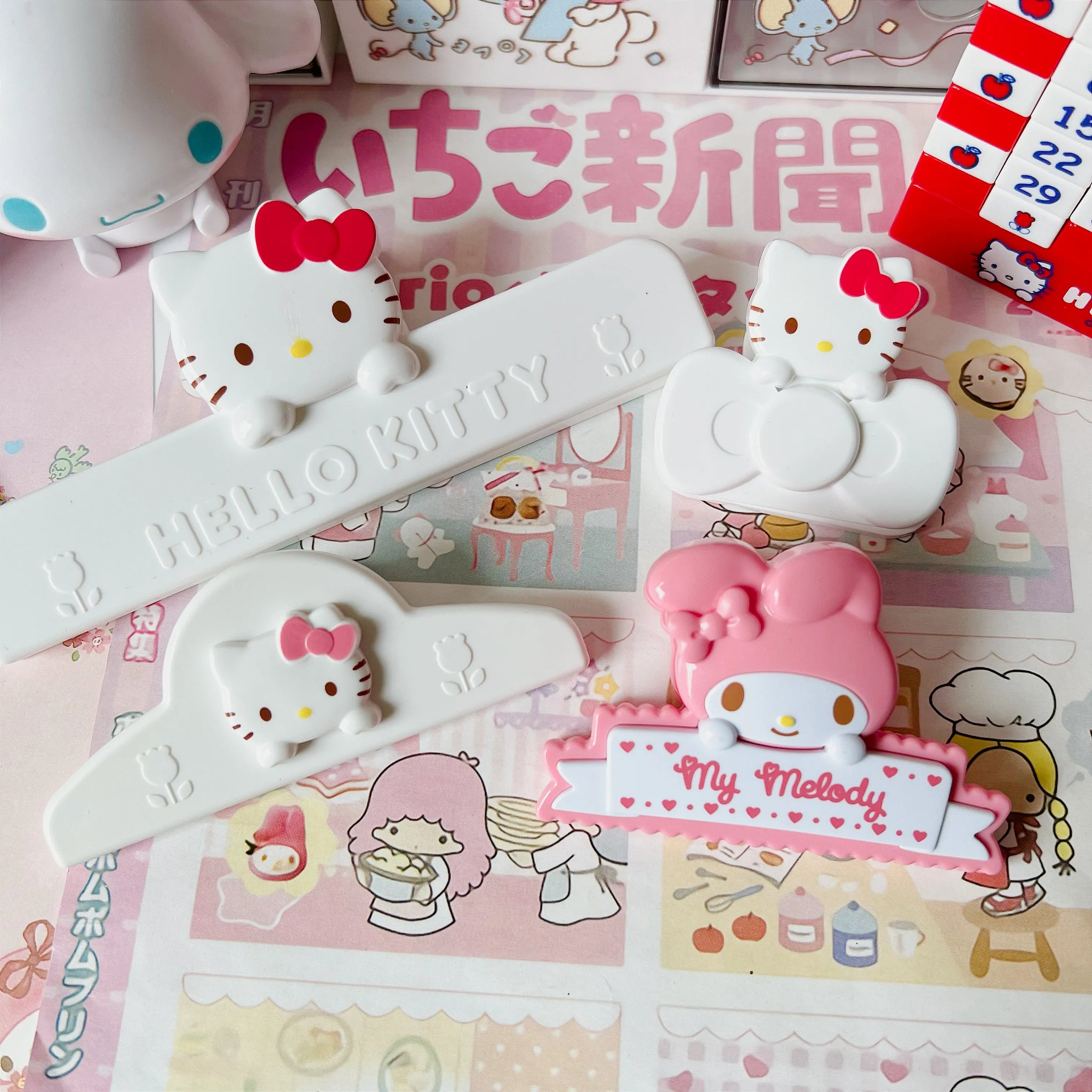My Melody Magnetic Clip Refrigerator Magnet Pink – LoveJojo