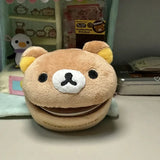 San-X Rilakkuma Bear Plush Zipped Makeup Case