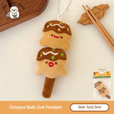 Japanese Cute Food Plush Pendant Sushi Keychain