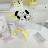 Sanrio Cinnamoroll Pochacco Kuromi Pompompurin Plush Flower Bouquet