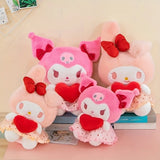 Sanrio Hello Kitty My Melody Kuromi Valentine's Day Plush Toy