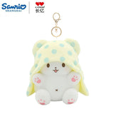Sanrio Hangyodon Cinnamoroll Kuromi Hello Kitty Marumofubiyori Cogimyun Pendant Plush Toy