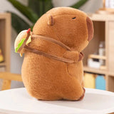 Kawaii Snack Attack: Hamburger Capybara Dog Pig Capibaras Pizza Bubble Tea Cushion Plush