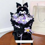 Sanrio Cinnamoroll Pochacco Kuromi Pompompurin Plush Flower Bouquet