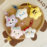 Sanrio Little Star Plush Pendant Star Hello Kitty Kuromi Keychain