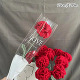 Tulip Crochet Flowers Handmade