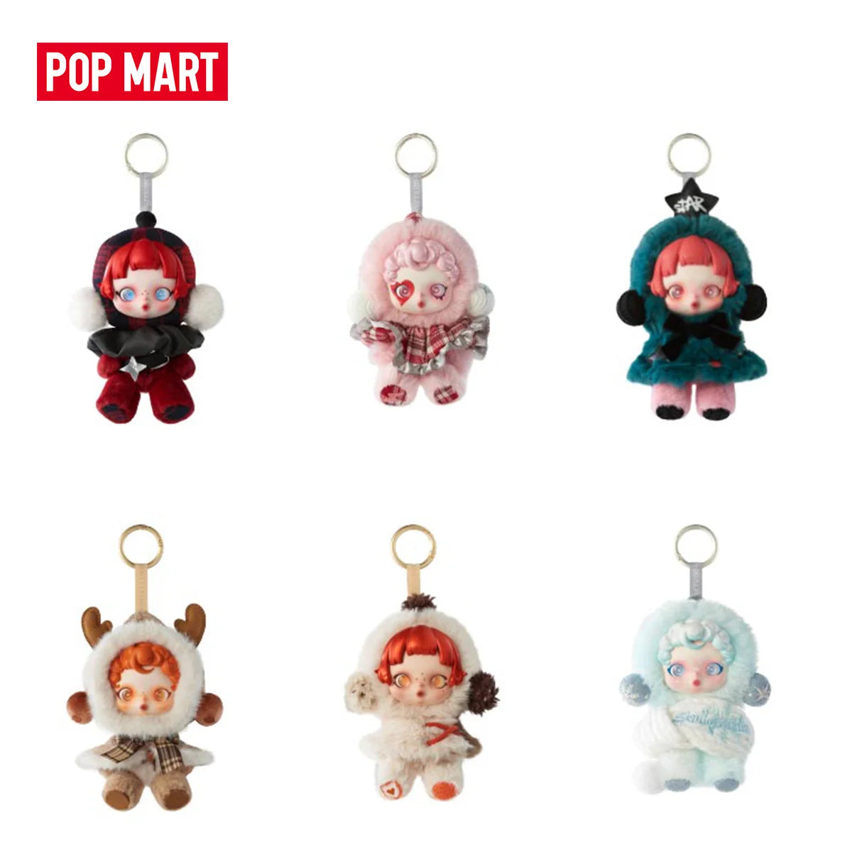 SKULLPANDA Winter Symphony アソート 新品未 Genuine Pop Mart Skullpanda Winter Symphony Series Blind Box