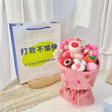 Sanrio Cinnamoroll Pochacco Kuromi Pompompurin Plush Flower Bouquet