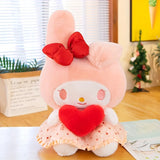 Sanrio Hello Kitty My Melody Kuromi Valentine's Day Plush Toy
