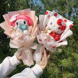 Sanrio Kuromi Cinnamoroll My Melody Hello Kitty Plush Bouquet