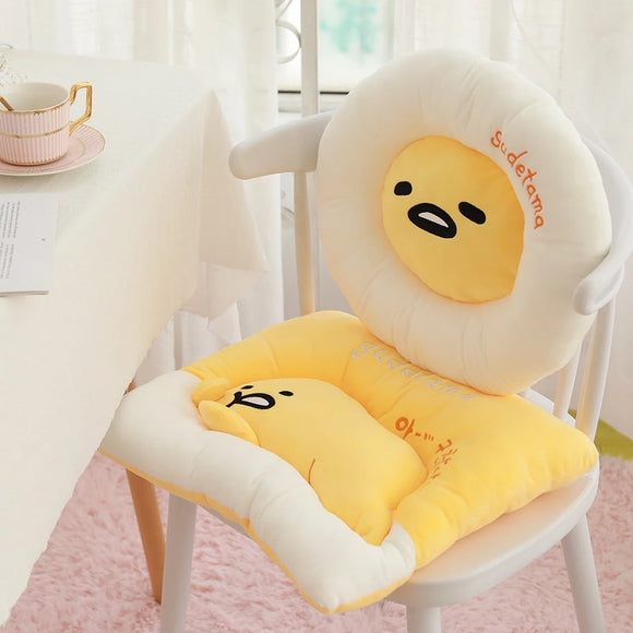 Sanrio Lazy Egg Gudetama Plush Pillow Cushion Chair Cover - LoveJojo