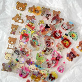 10 Sheets Rilakkuma Decal Stickers