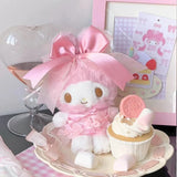 Sanrio Kawaii My Melody 50th Anniversary Bow Plush Pendant (10cm)