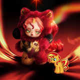 GENUINE POP MART θ SKULLPANDA × My Little Pony Series Plush Pendant Blind Box