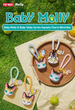 GENUINE POP MART Baby Molly & Baby Tabby Series Pinch Pendant Blind Box