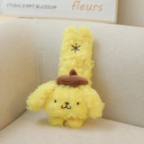 Sanrio PomPomPurin Plush Pillow & Car Headrest Neck Pillow Cushion Seat Belt Cover