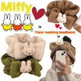 Miffy Rabbit Stretch Fleece Hairband Headband