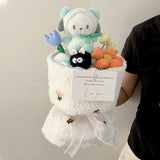 Sanrio Hello Kitty Plush Bouquet Cute Flower Gift Box - LoveJojo