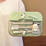 Sanrio Kuromi Pochacco Pompompurin Insulated Lunch Box