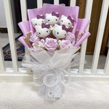 Sanrio Hello Kitty Kuromi My Melody Plush Bouquet - 35cm