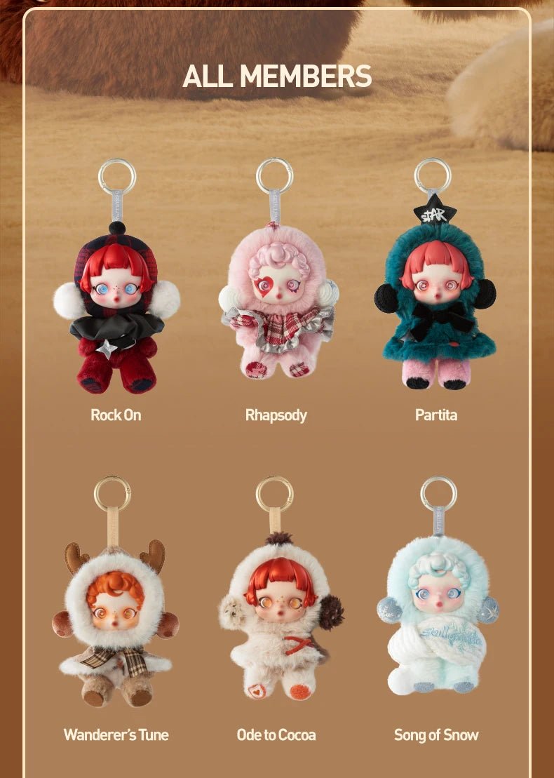 Genuine Pop Mart Skullpanda Winter Symphony Series Blind Box