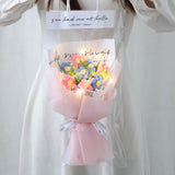 Flower Crochet Handmade Knitted Bouquet
