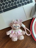Disney ShellieMay Pink Cherry Blossom Keychain