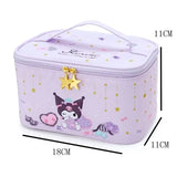 Sanrio My Melody Cinnamoroll Kuromi Cosmetic Makeup Bag Travel - LoveJojo