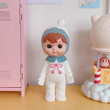Classic Baby Girl Doll Cute Latex Rubber Baby Kids Office Decor Sonny Angel 20cm