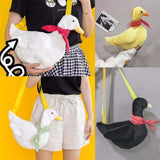 Duck Plush Purse Goose Crossbody Shoulder Messenger Bag - LoveJojo