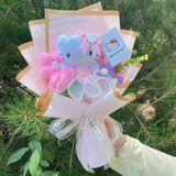 Sanrio Hello Kitty Kuromi Cinnamoroll My Melody Plush Bouquet