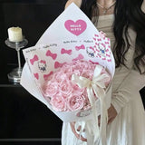 Sanrio Handmade Flower Plush Bouquet Hello Kitty