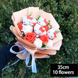 Sanrio Hello Kitty Plush Bouquet Flowers - LoveJojo