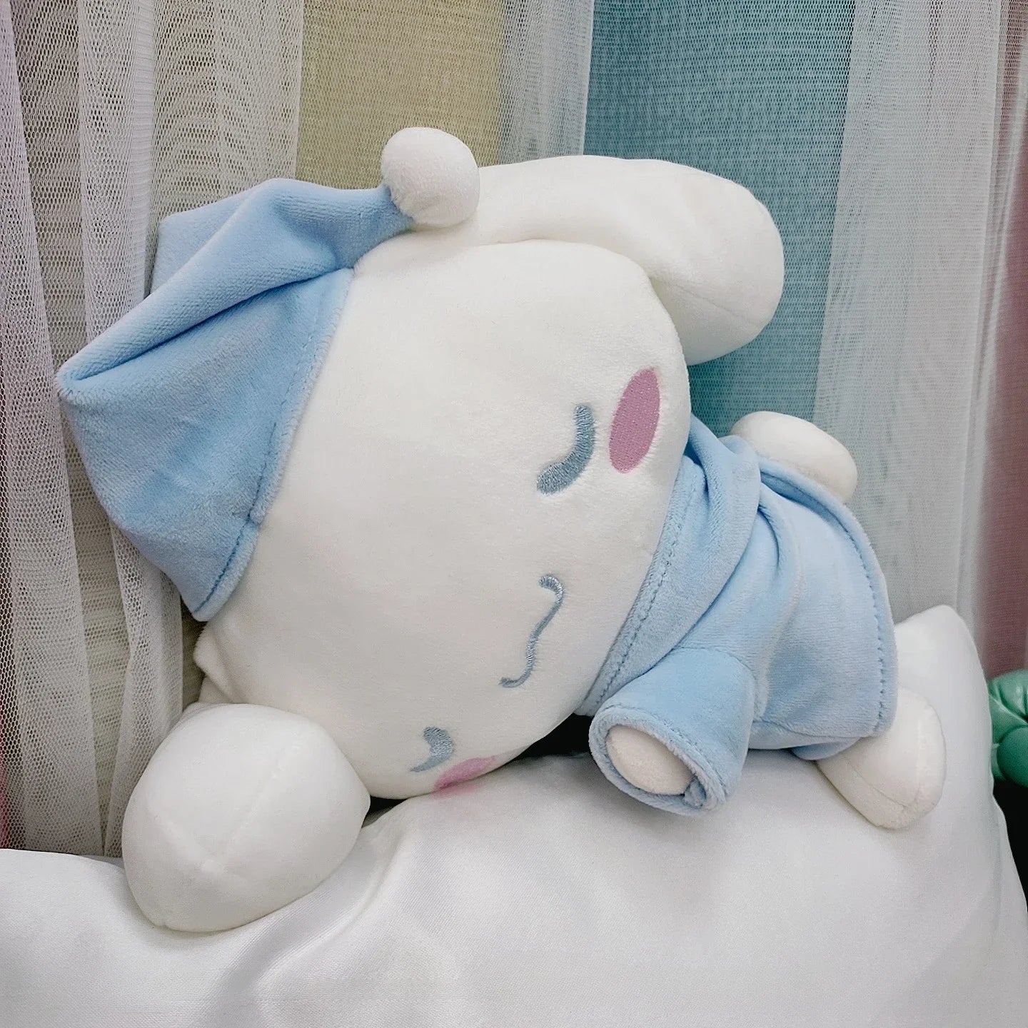 **RESERVED** build a high quality bear sanrio cinnamoroll plush with sleeper