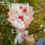 Sanrio Hello Kitty Kuromi Cinnamoroll Plush Bouquet